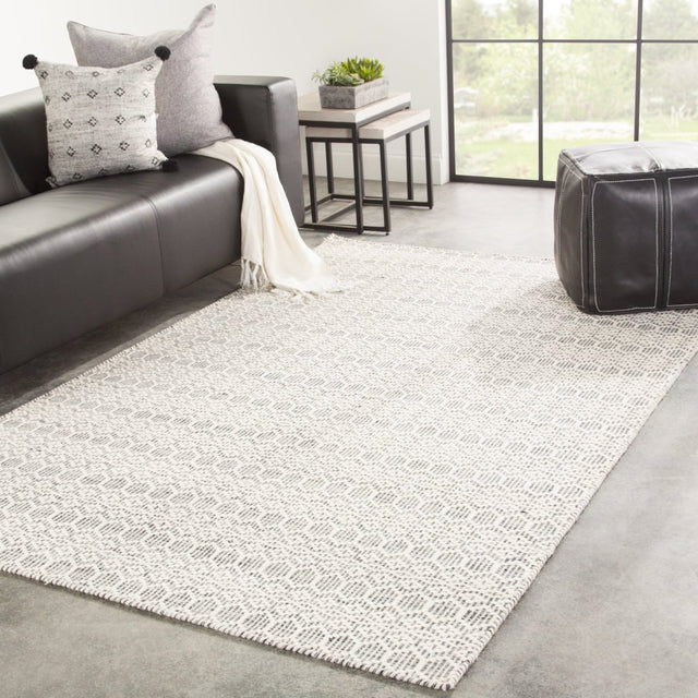 Jaipur Enclave Calliope Enc01 White/Gray Rug.