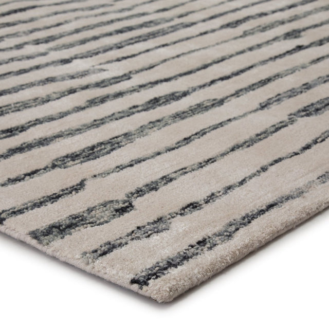 Jaipur Etho By Nikki Chu Saville Enk13 Cream/Slate Gray Rug.