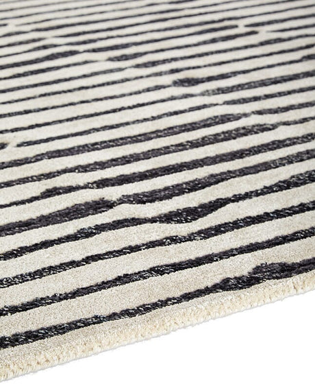 Jaipur Etho By Nikki Chu Saville Enk13 Fog / Peat Rugs.