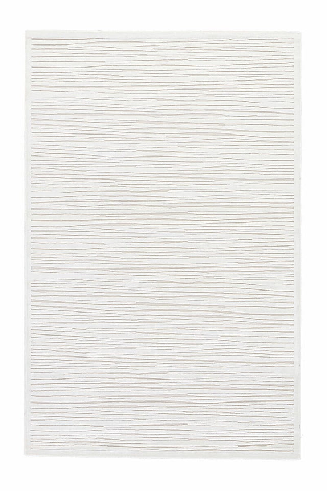 Jaipur Fables Linea Fb53 White / White Rugs.