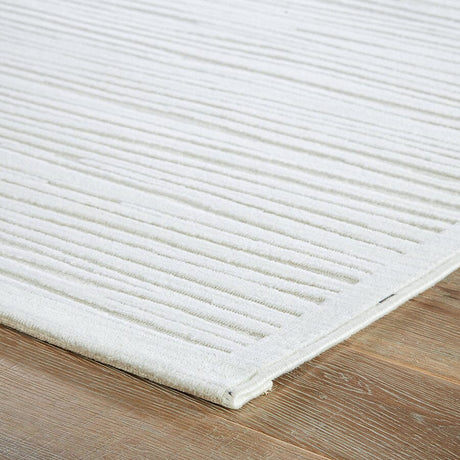 Jaipur Fables Linea Fb53 White / White Rugs.