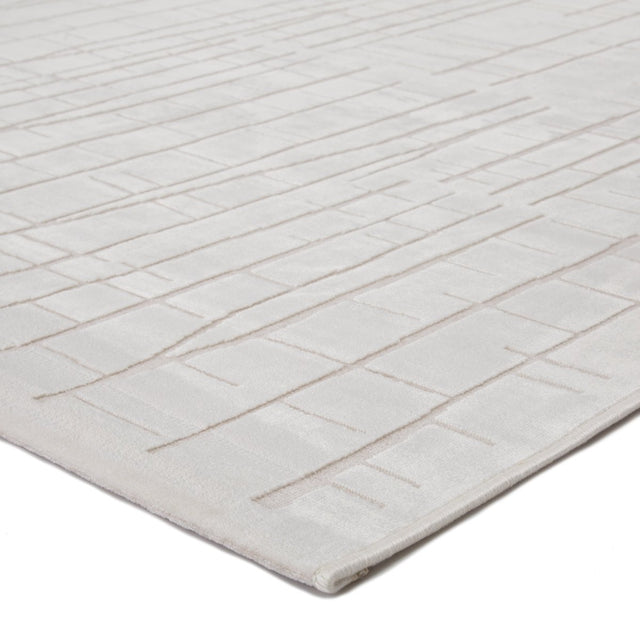 Jaipur Fables Palmer Fb159 White Rug.