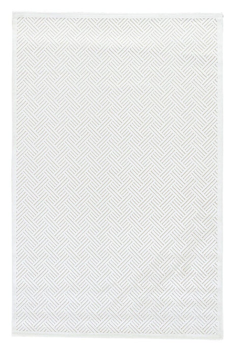 Jaipur Fables Thatch Fb44 White / White Rugs.