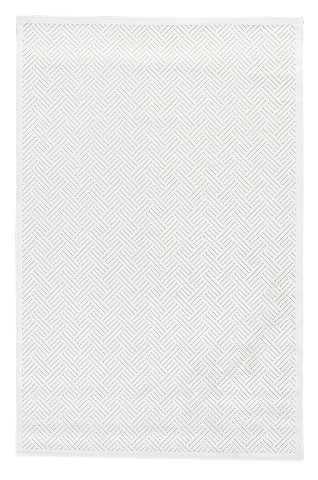 Jaipur Fables Thatch Fb44 White / White Rugs.