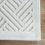 Jaipur Fables Thatch Fb44 White / White Rugs.