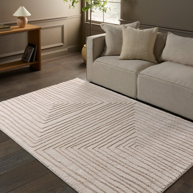 Jaipur Fantana By Label J Fantana Jid15 Ivory/Beige Rug.