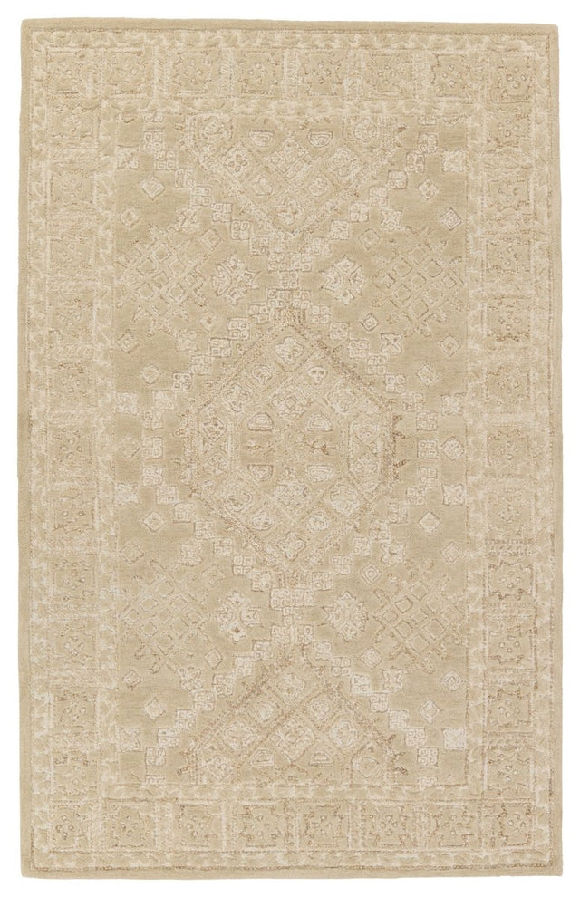 Jaipur Farryn Tomoe Far01 Tan Rug.