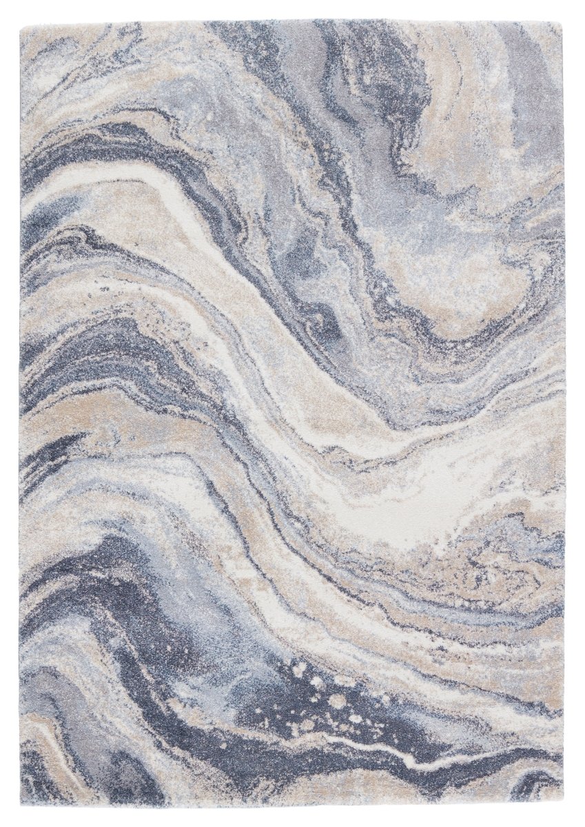 Jaipur Ferris Orion Frr07 Blue/Light Gray Rugs.