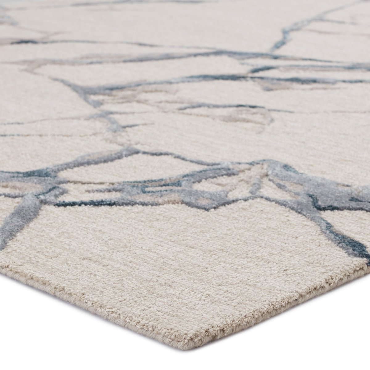 Jaipur Fragment Shattered Frg02 Light Gray Rug.