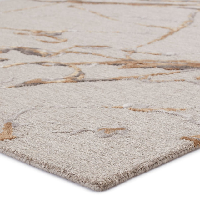 Jaipur Fragment Shattered Frg03 Gray Rug.