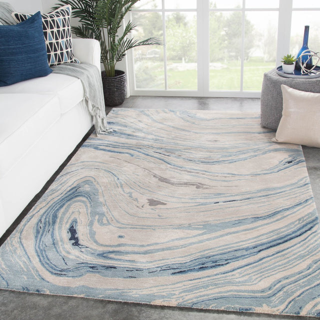 Jaipur Genesis Atha Ges22 Blue/Gray Rugs.