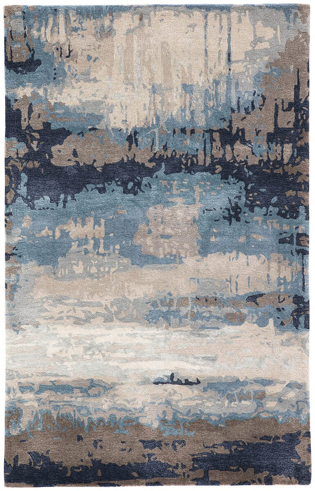 Jaipur Genesis Benna Ges18 Blue Rugs.