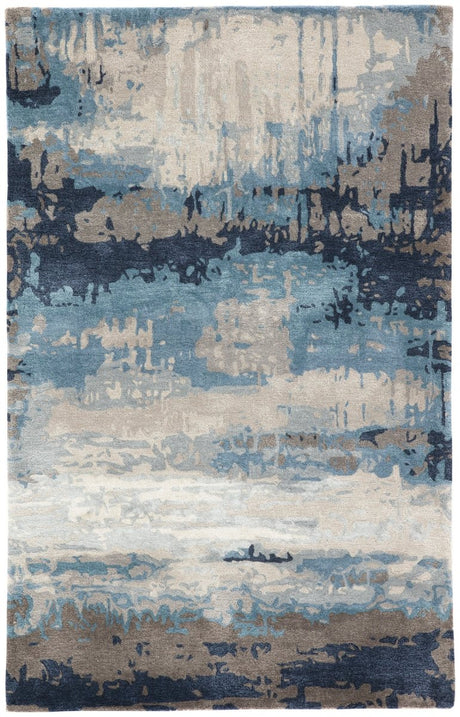 Jaipur Genesis Benna Ges18 Blue/Gray Rug.