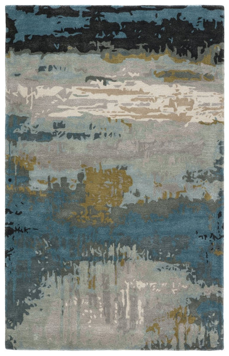Jaipur Genesis Benna Ges41 Black/Green Rugs.