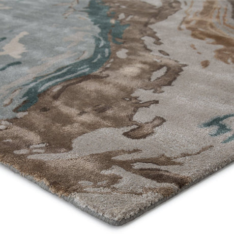 Jaipur Genesis Conley Ges37 Teal/Light Gray Rugs.