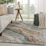 Jaipur Genesis Conley Ges37 Teal/Light Gray Rugs.