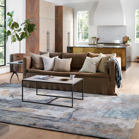 Jaipur Genesis Luella Ges25 Gray/Blush Rug.