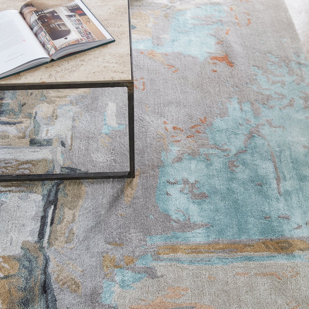 Jaipur Genesis Luella Ges25 Gray/Blush Rug.