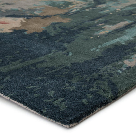 Jaipur Genesis Luella Ges46 Teal/Gray Rugs.