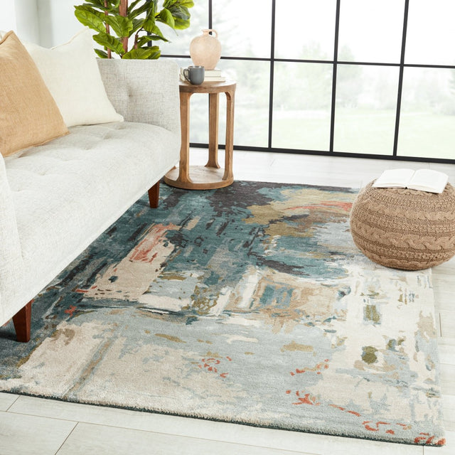 Jaipur Genesis Luella Ges51 Green Rug.