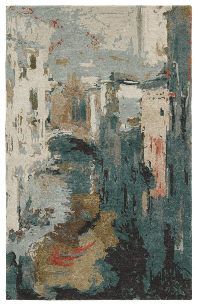 Jaipur Genesis Luella Ges51 Green Rug.