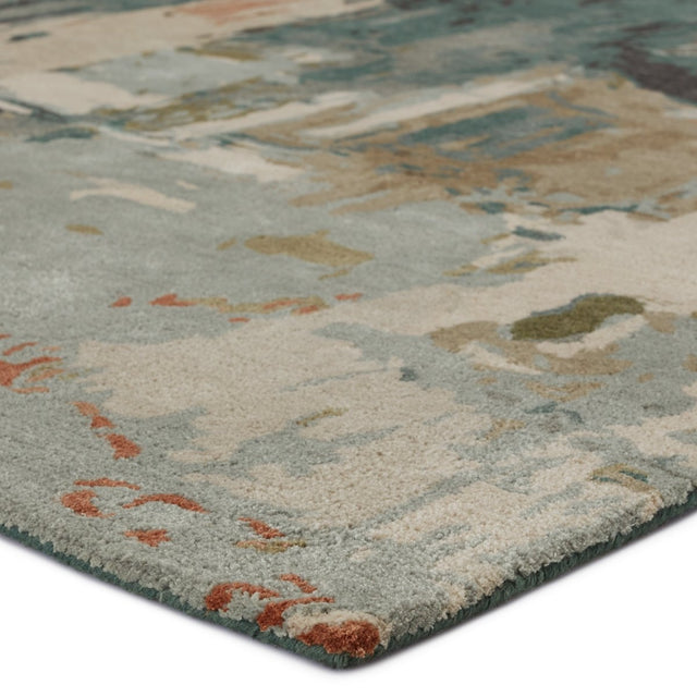 Jaipur Genesis Luella Ges51 Green Rug.