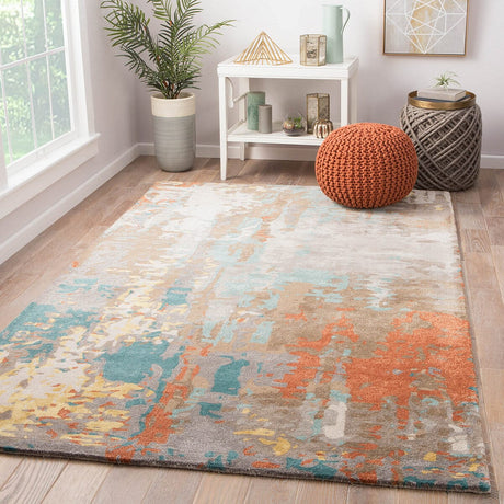 Jaipur Genesis Matcha Ges08 Multicolor Rugs.