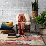 Jaipur Genesis Matcha Ges45 Multicolor/Red Rugs.