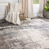 Jaipur Genesis Matcha Ges54 Gray Rug.