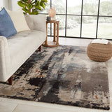 Jaipur Genesis Matcha Ges54 Gray Rug.