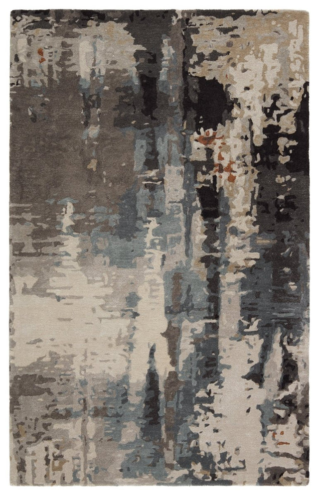 Jaipur Genesis Matcha Ges54 Gray Rug.
