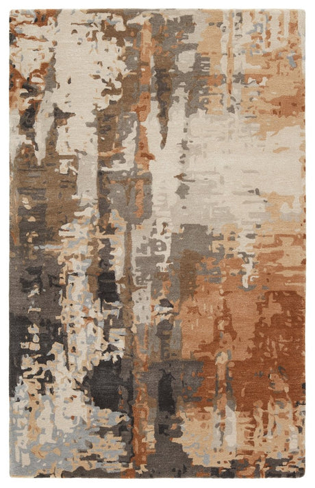 Jaipur Genesis Matcha Ges55 Gray Rug.