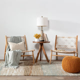 Jaipur Genesis Mondrian Ges39 Tan/Light Gray Rugs.