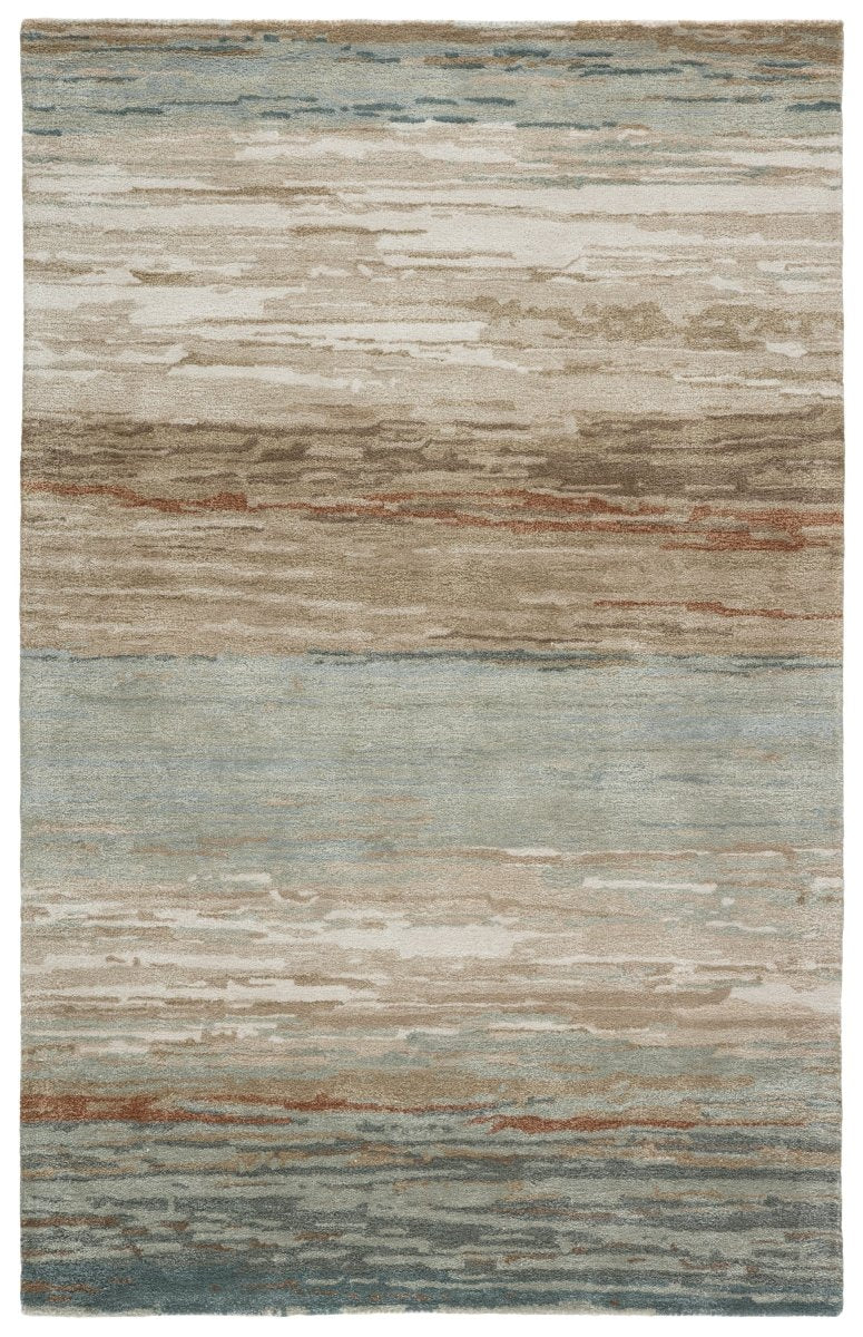 Jaipur Genesis Mondrian Ges39 Tan/Light Gray Rugs.
