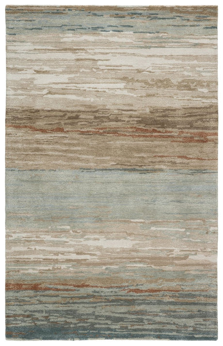 Jaipur Genesis Mondrian Ges39 Tan/Light Gray Rugs.