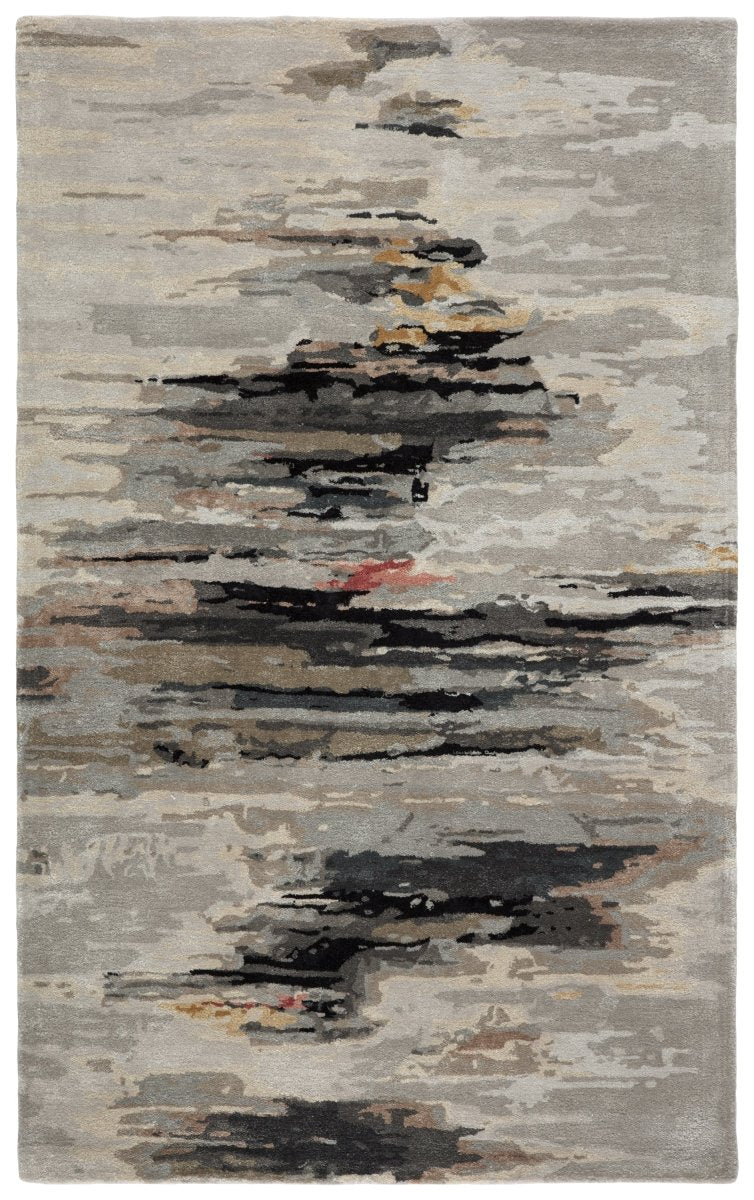 Jaipur Genesis Ryenn Ges47 Gray/Black Rugs.
