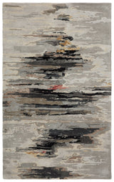 Jaipur Genesis Ryenn Ges47 Gray/Black Rugs.