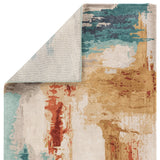Jaipur Genesis Swisher Ges30 Blue/Red Rug.