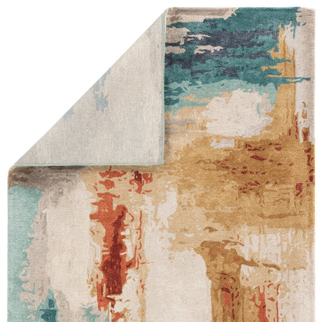 Jaipur Genesis Swisher Ges30 Blue/Red Rug.