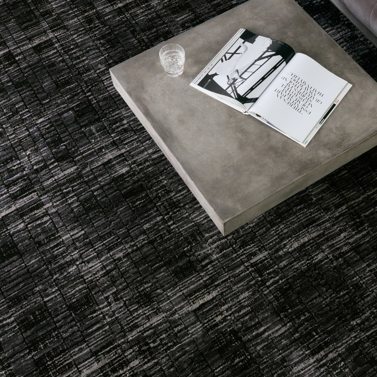 Jaipur Graphite Carbon Gra05 Gray/Black Rug.
