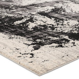 Jaipur Graphite Dusk Gra02 Black/Cream Rug.