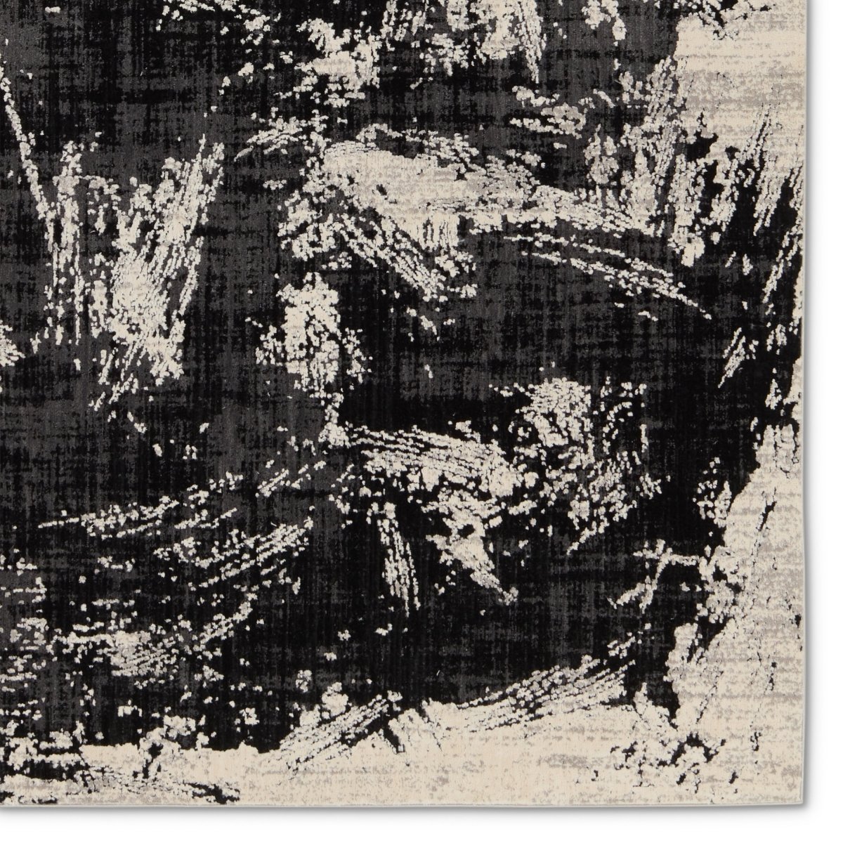 Jaipur Graphite Dusk Gra02 Black/Cream Rug.