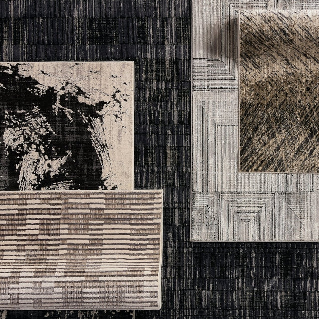 Jaipur Graphite Gravity Gra01 Gray/Cream Rug.