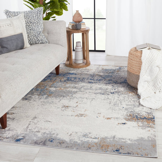 Jaipur Grotto Ridley Gro05 Gray/Blue Rugs.
