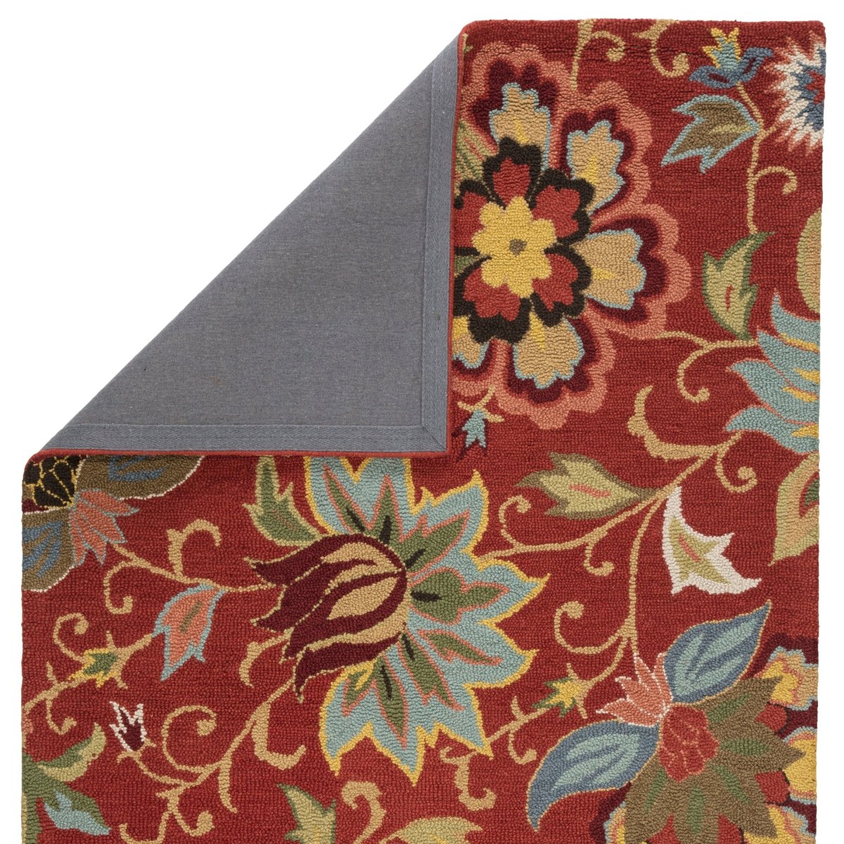 Jaipur Hacienda Zamora Hac11 Red/Multicolor Rug.