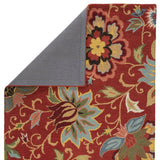 Jaipur Hacienda Zamora Hac11 Red/Multicolor Rug.