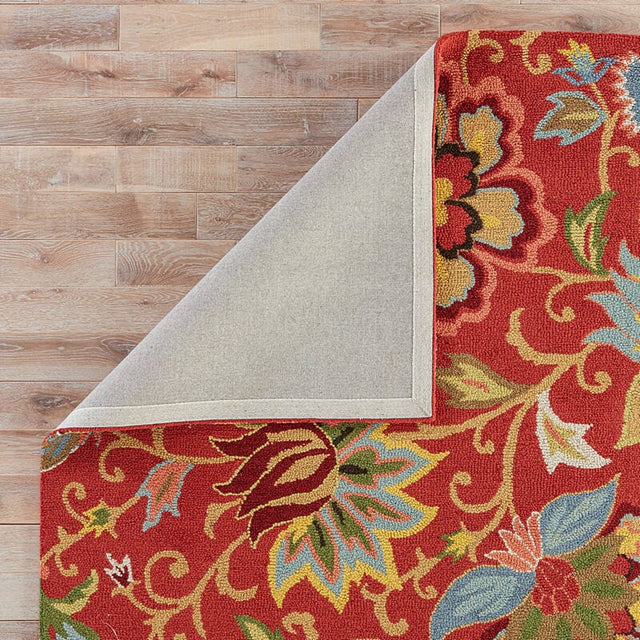Jaipur Hacienda Zamora Hac11 Velvet Red / Velvet Red Rugs.