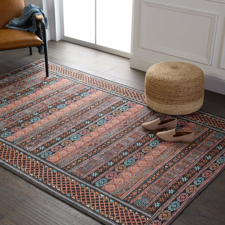 Jaipur Harman Auril Hbl01 Multicolor Rug.