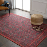 Jaipur Harman Kalinar Hbl04 Dark Red Rug.