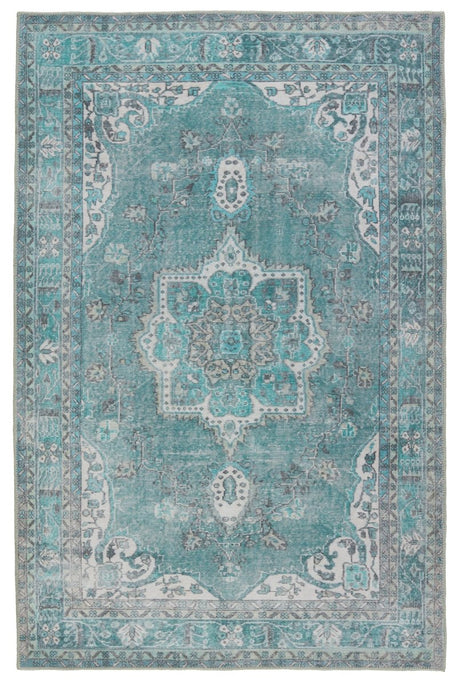 Jaipur Harman Tamara Hbl05 Teal Rug.